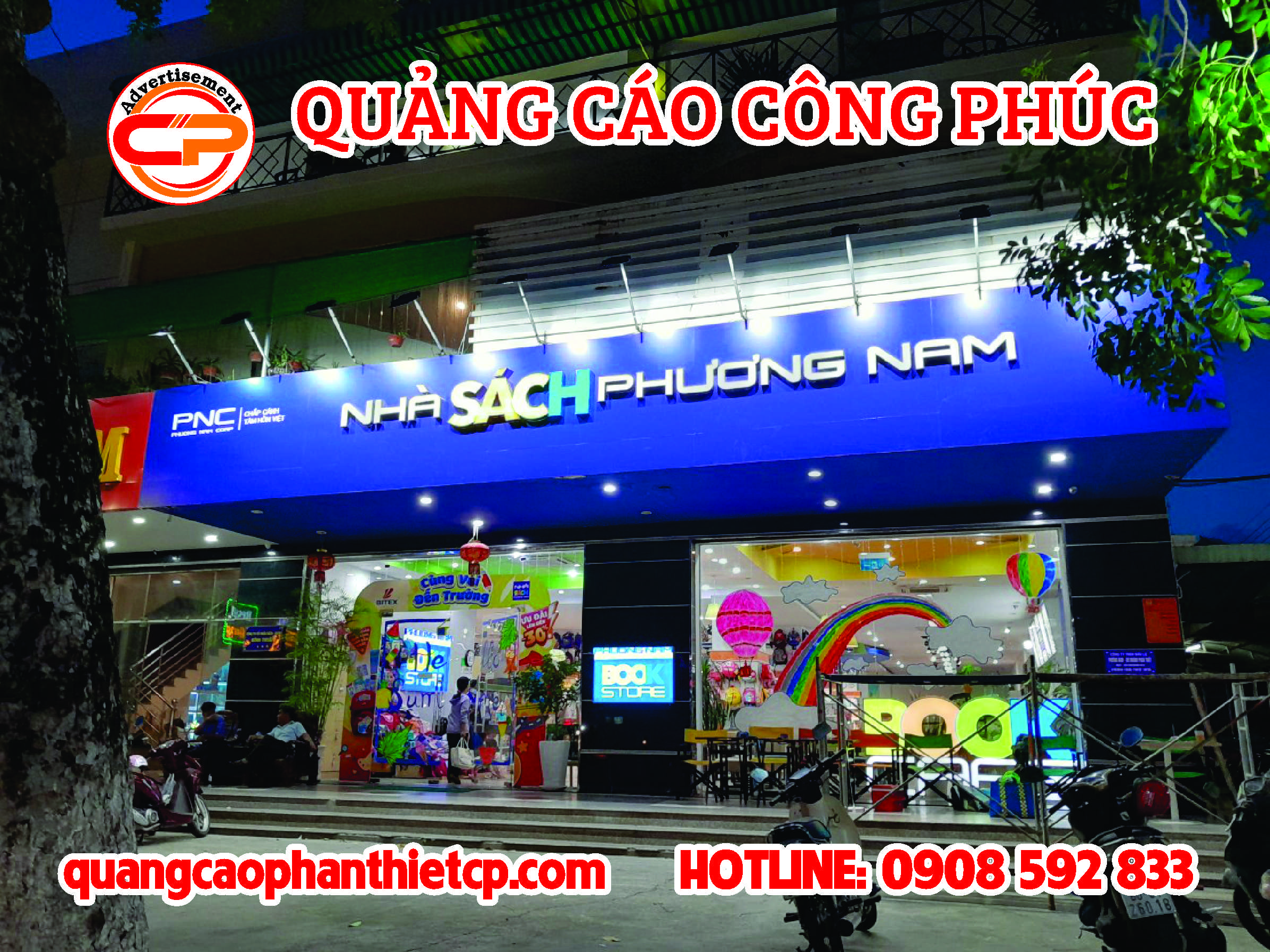 thi công quảng cáo giá rẻ tai phan thiết bình thuận
